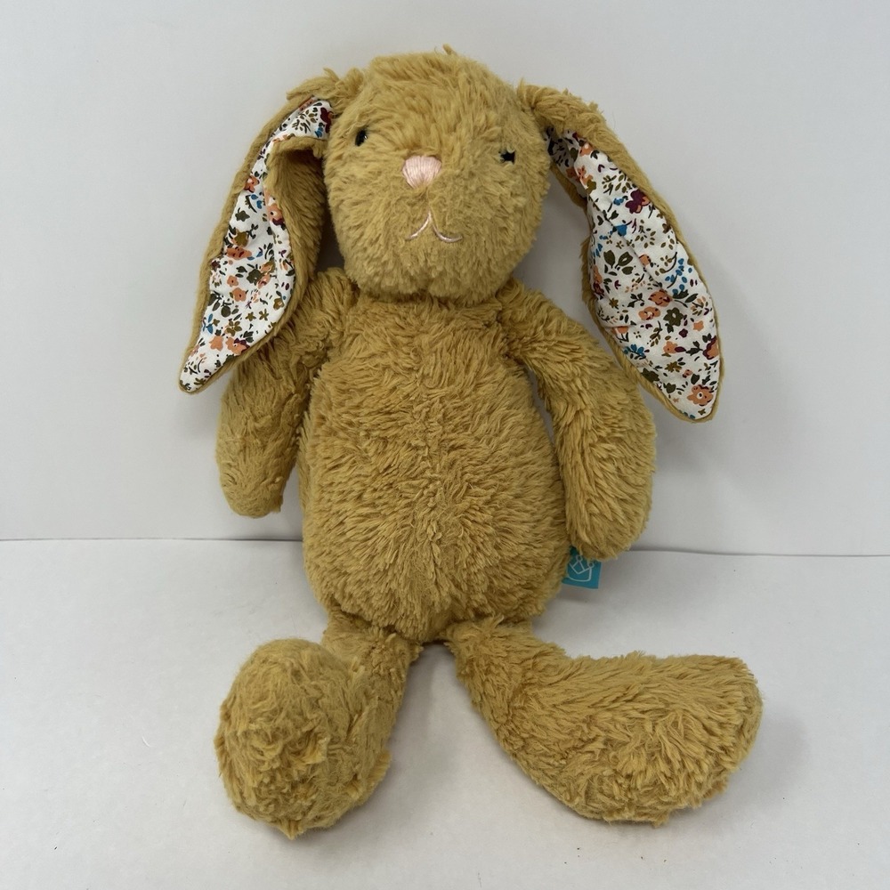 Manhattan Toy Bunny Plush Floral Floppy Ears Stuffed Animal Collectible Toy